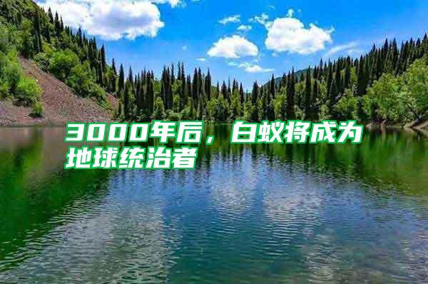 3000年后，白蟻將成為地球統治者