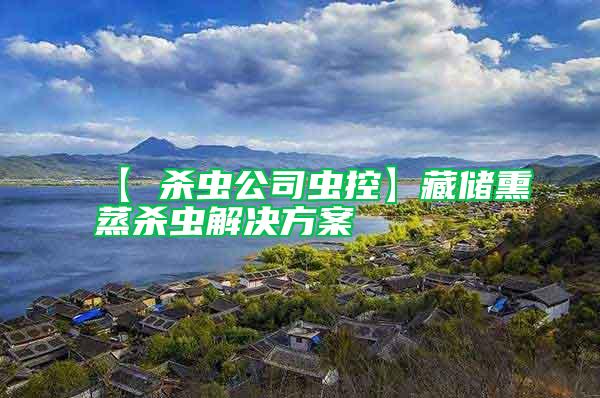 【 殺蟲(chóng)公司蟲(chóng)控】藏儲(chǔ)熏蒸殺蟲(chóng)解決方案