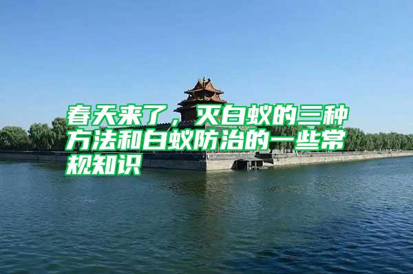 春天來了,滅白蟻的三種方法和白蟻防治的一些常規知識