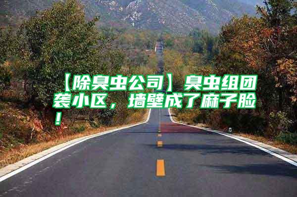 【除臭蟲公司】臭蟲組團襲小區，墻壁成了麻子臉！