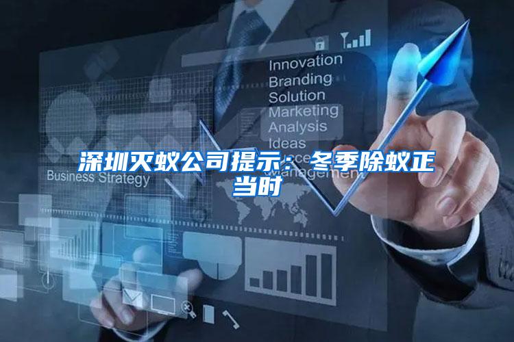 深圳滅蟻公司提示:冬季除蟻正當時